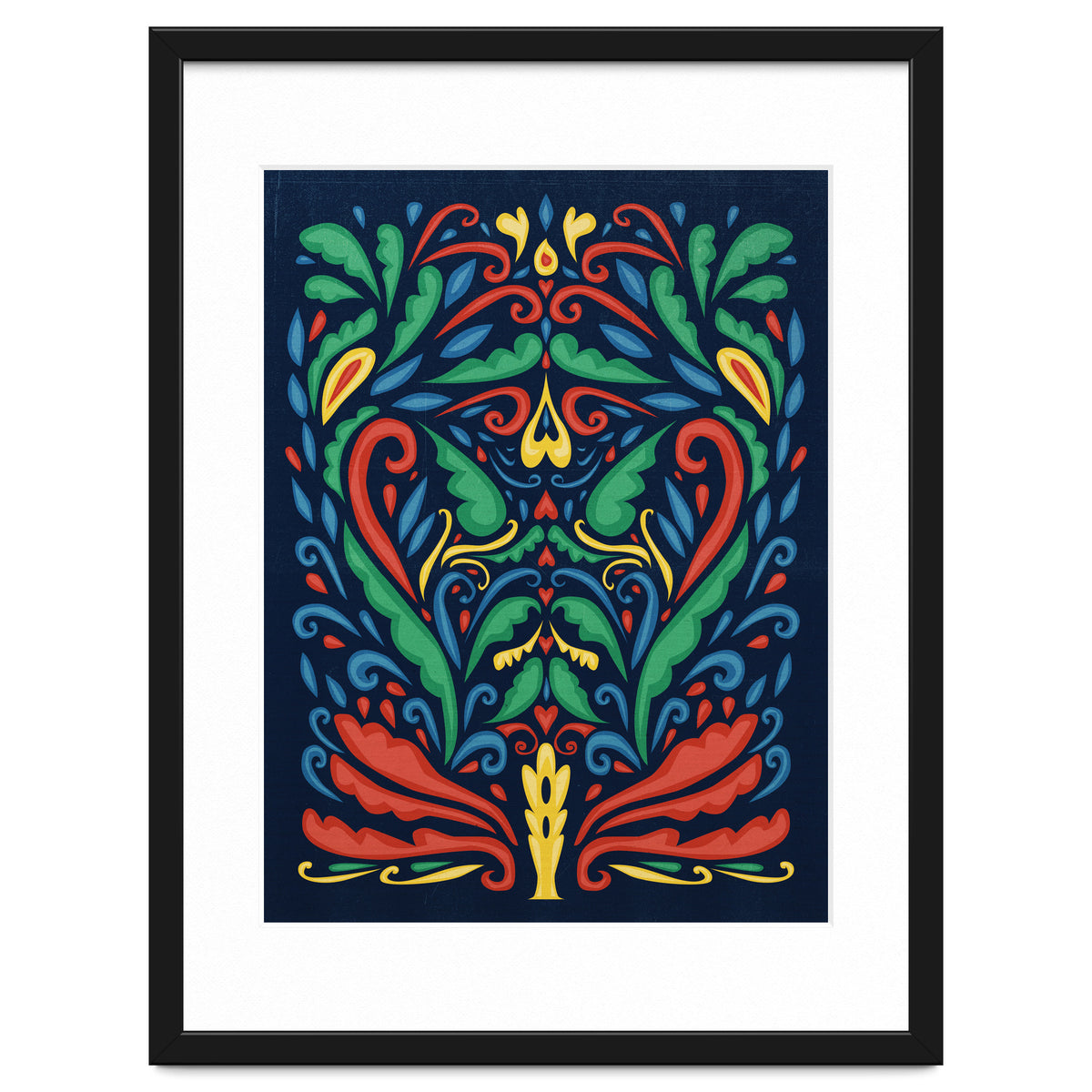 Art Nouveau Folk Art Style