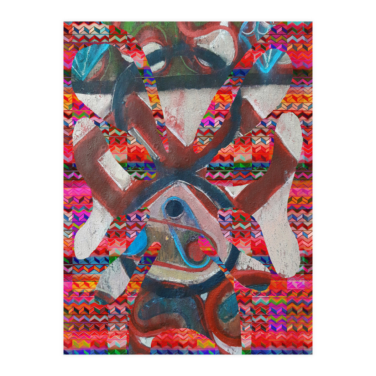 Pop Abstract 2023 Tapiz 19 (Print Only)