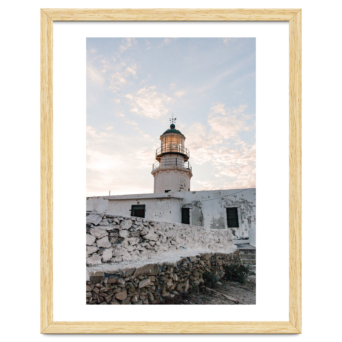 Armenistis Lighthouse Portrait