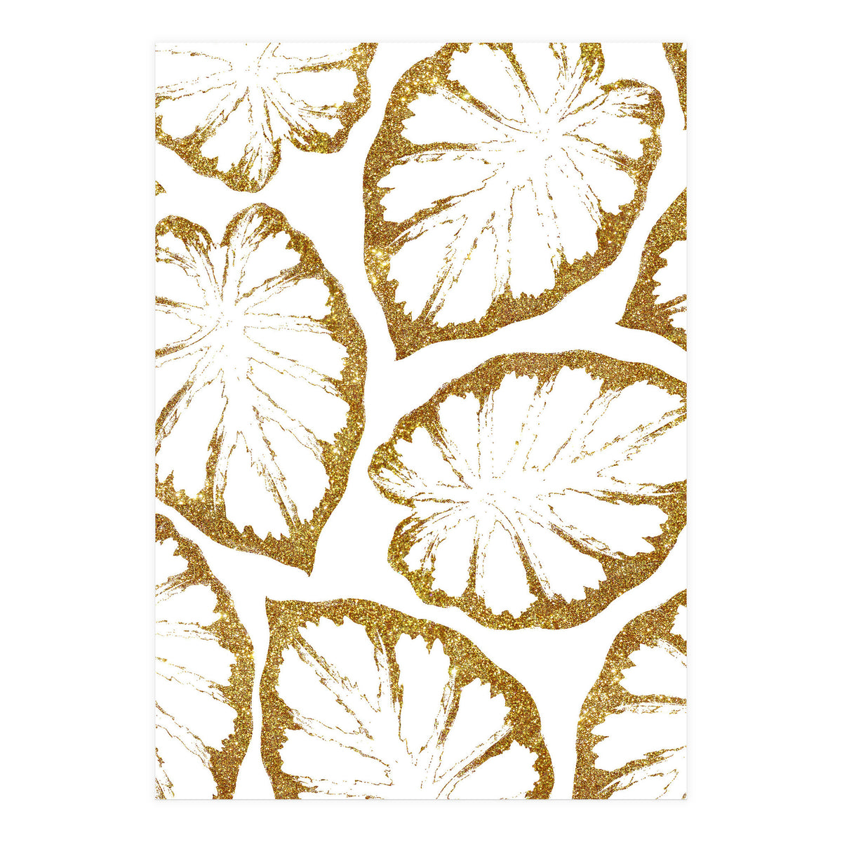 Monstera Gold (Print Only)