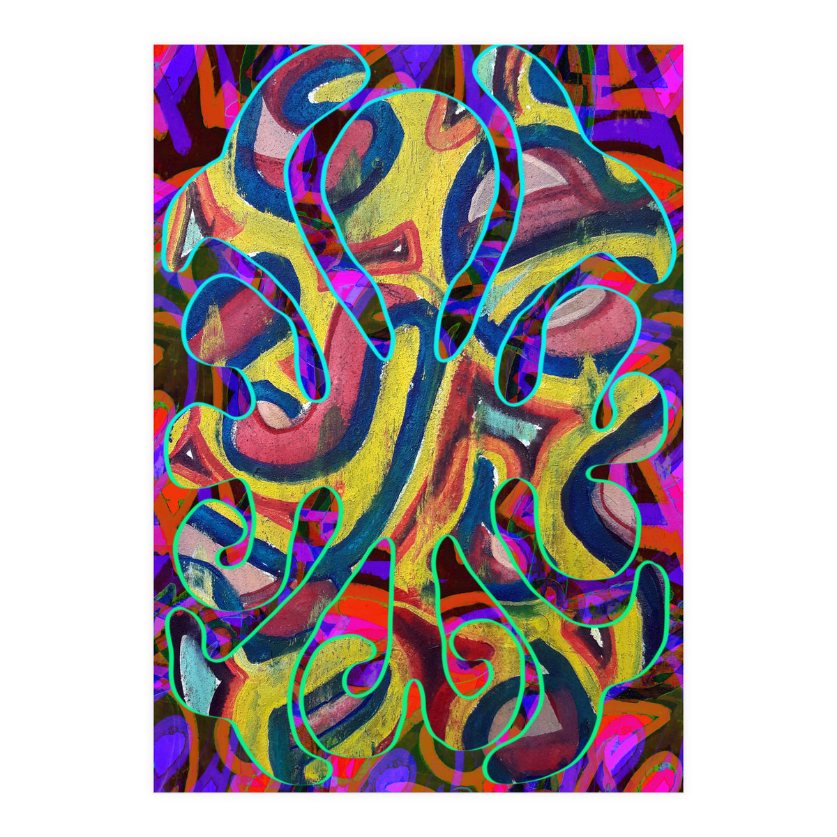 Pop Abstract 2023 Tapiz 52 (Print Only)