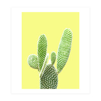 Cactus Yellow Background (Print Only)