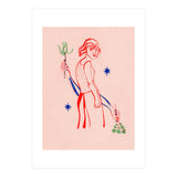Red lips woman (Print Only) thumbnail