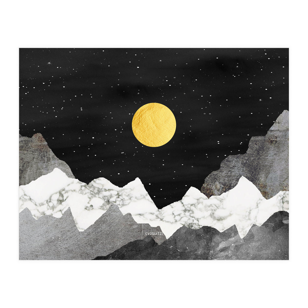 Live with Stars and Mountains (Print Only)