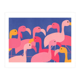 Flamingo Party (Print Only) thumbnail