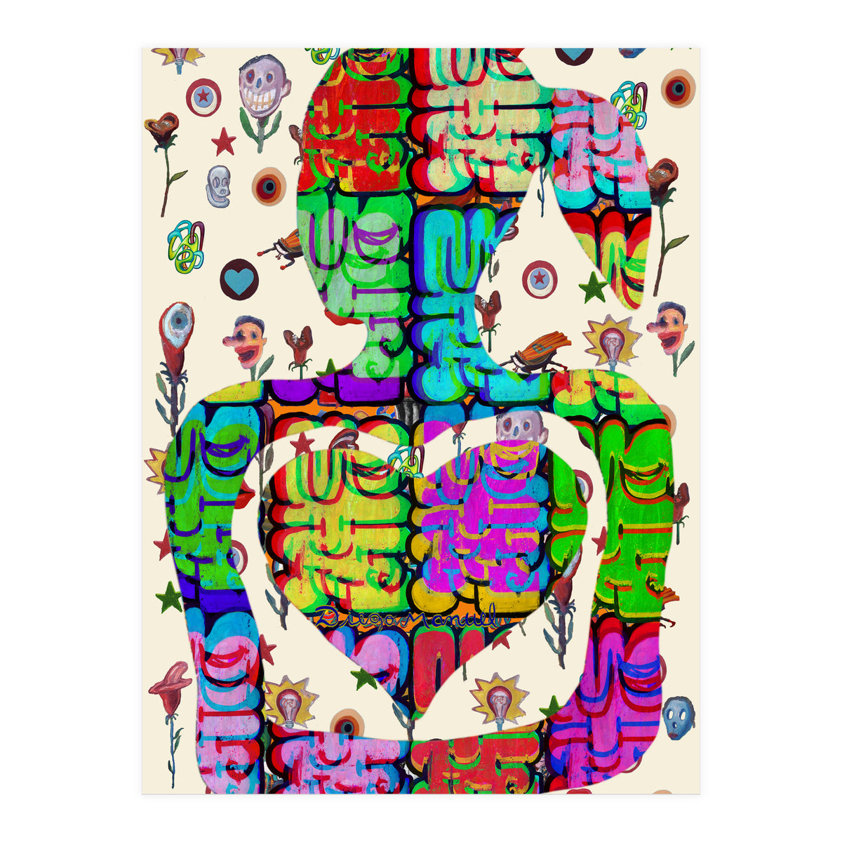 Mujer Digital 3 16 (Print Only)