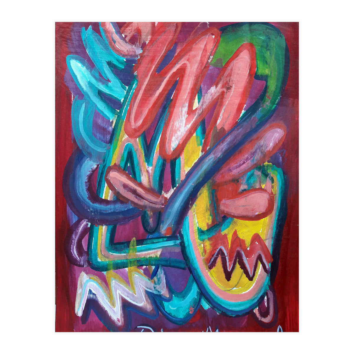 Formas Lenguas Y Rayos (Print Only)