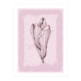 Magnolia Neutral Abstract Botanical (Print Only) thumbnail
