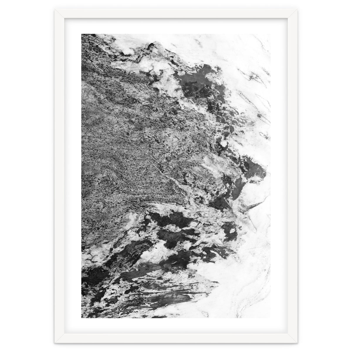 Marble Mountain Black and White I