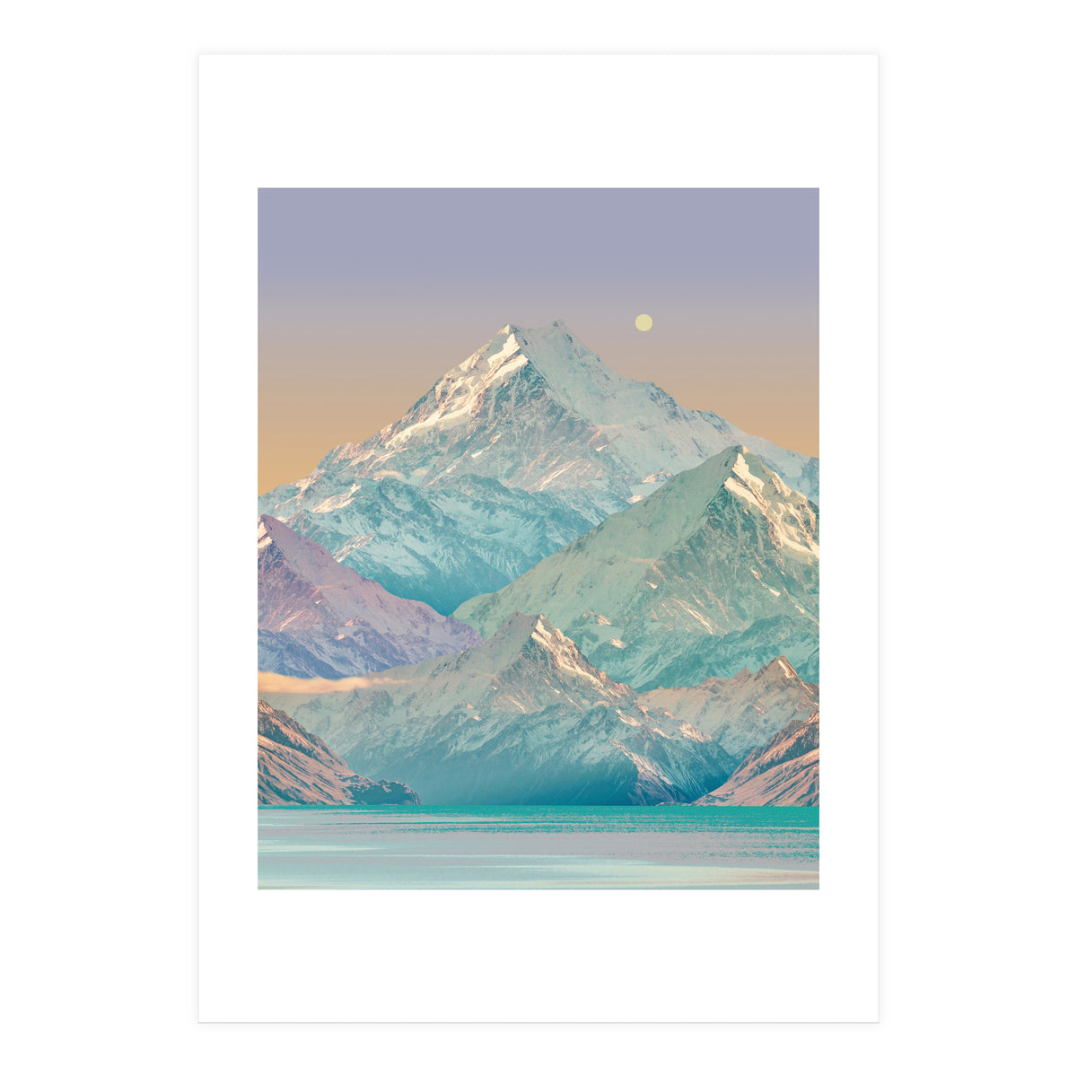 Pastel Landscape (Print Only)
