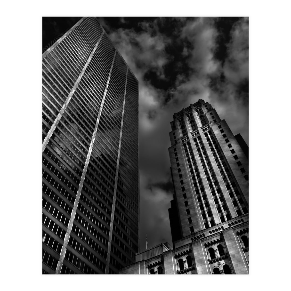 Commerce Court Courtyard View No 1 (Print Only)