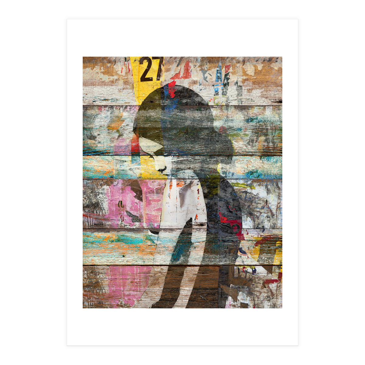 Shyness (Profile Of Child) (Print Only)