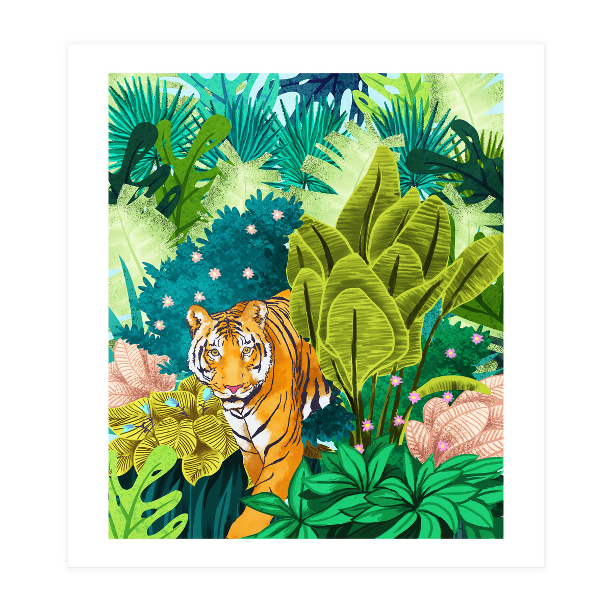 Jungle Tiger (Print Only)
