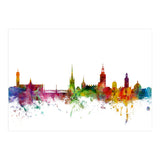 Stockholm Sweden Skyline (Print Only) thumbnail