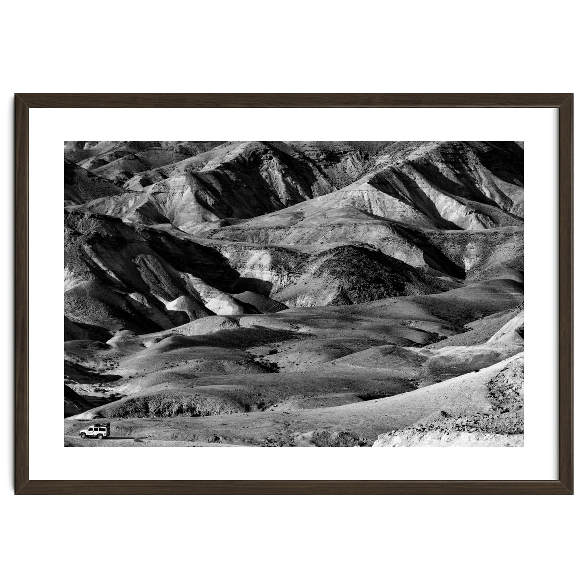 Driving across the Judean Desert