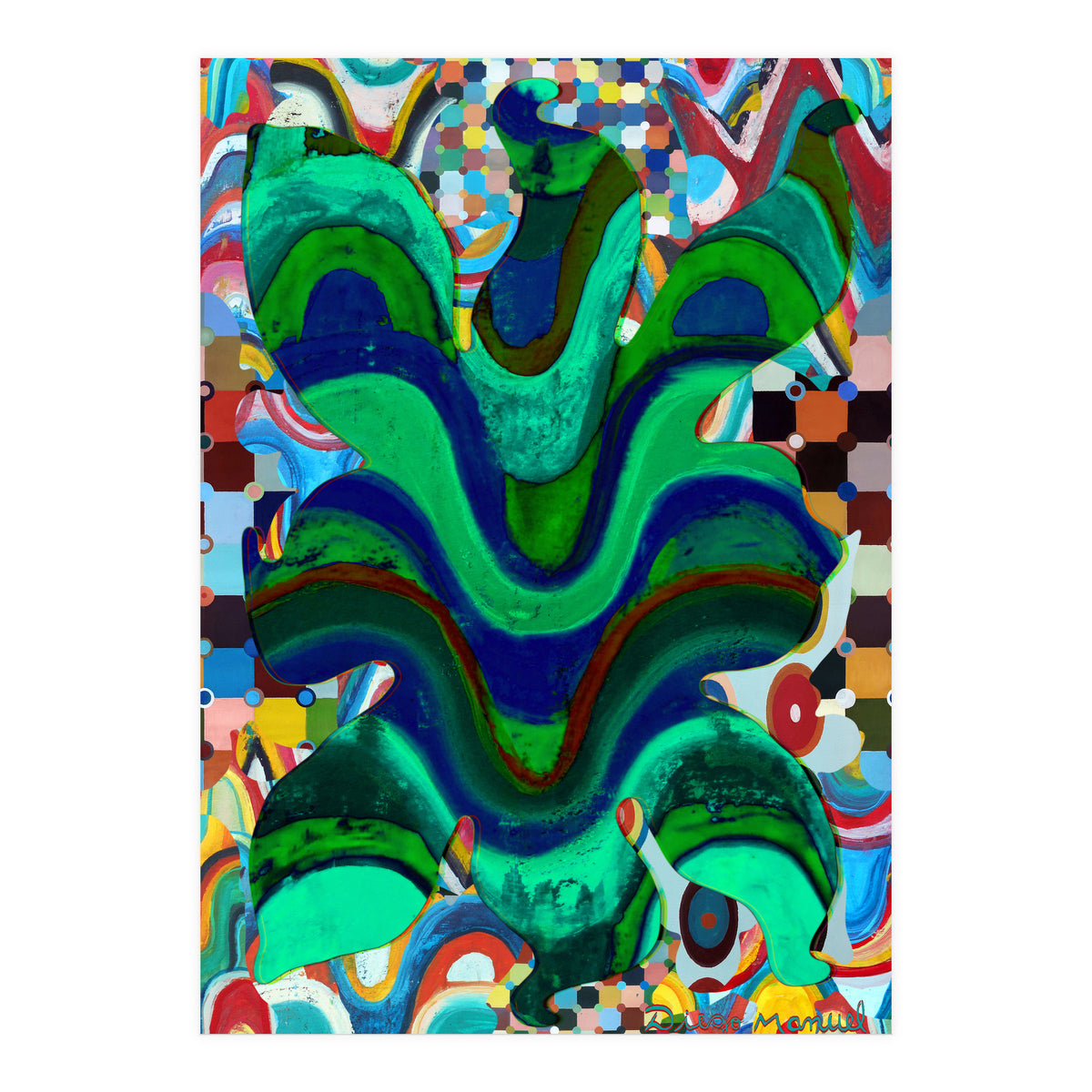 Pop Abstract 2023 Tapiz 91 (Print Only)