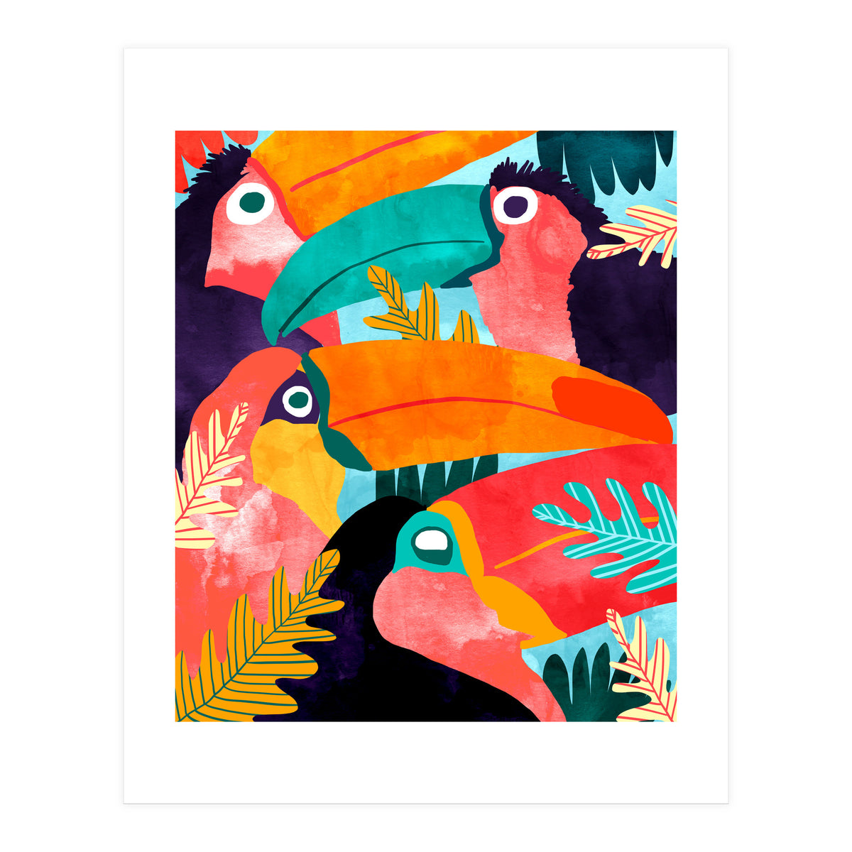 Toucan Flock (Print Only)