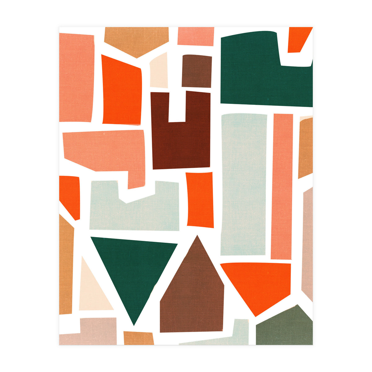 Navigate #Abstract Geometrical Pattern (Print Only)