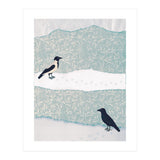 Friends In The Snow (Print Only) thumbnail