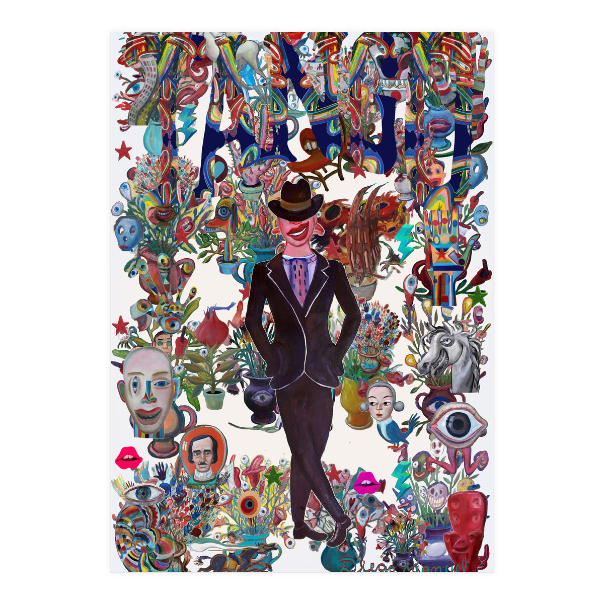 Tango Nuevo Tapiz 6 (Print Only)