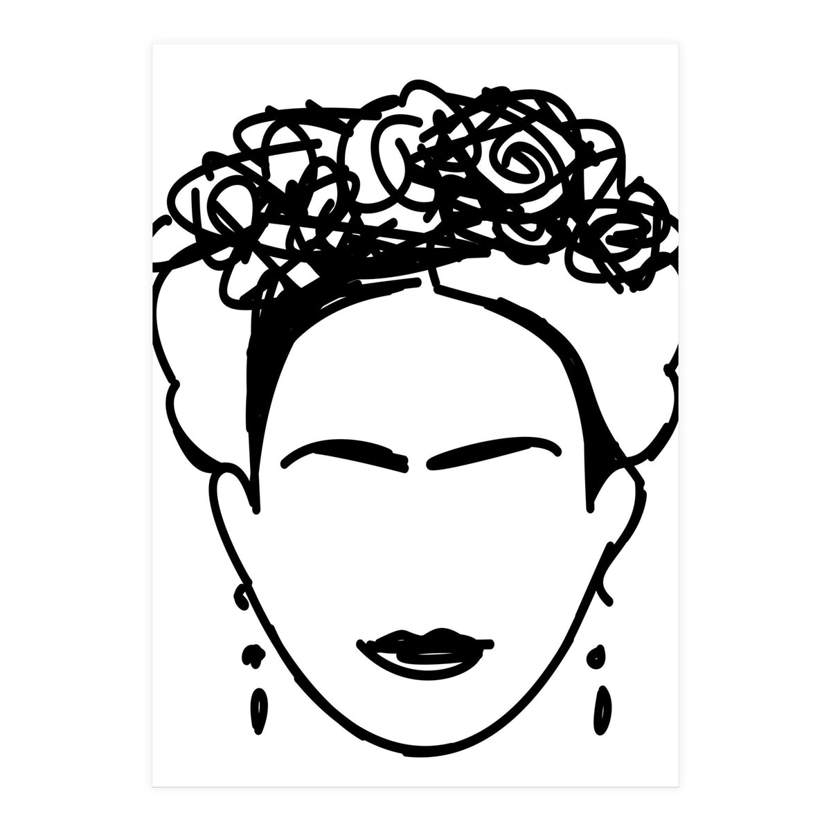 Frida Kahlo  (Print Only)