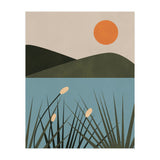 Mountain Lake Sun Boho (Print Only) thumbnail