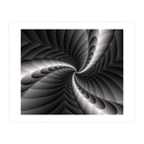 Black & White Fractal (Print Only) thumbnail