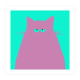 Lilac Cat  (Print Only) thumbnail