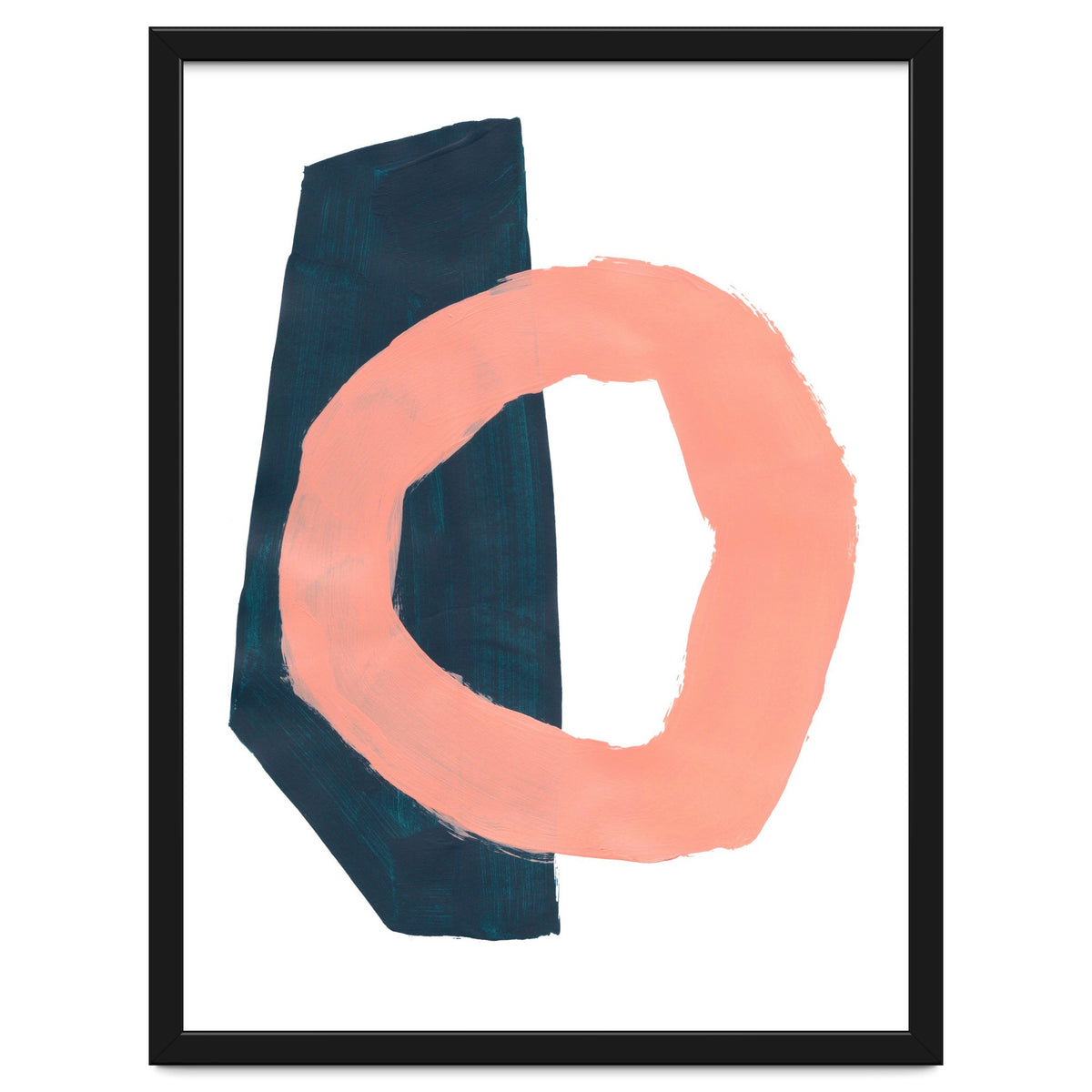 Teal Pillar Salmon Ring