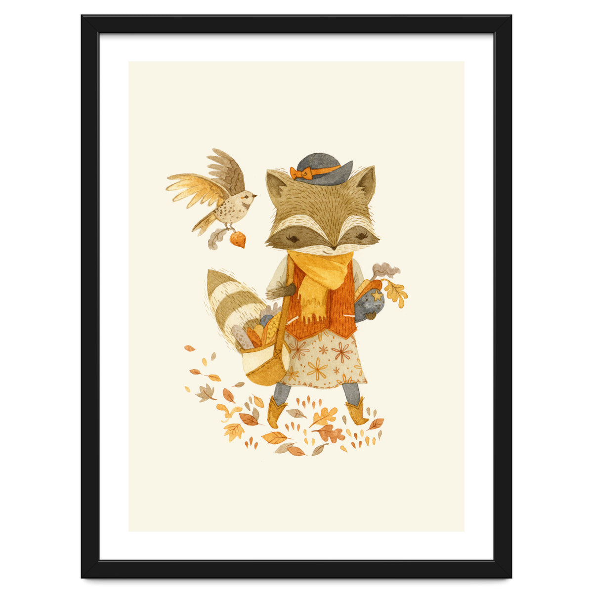 Rebecca The Radish Raccoon