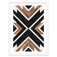 Urban Tribal Pattern No.1 - Concrete and Wood