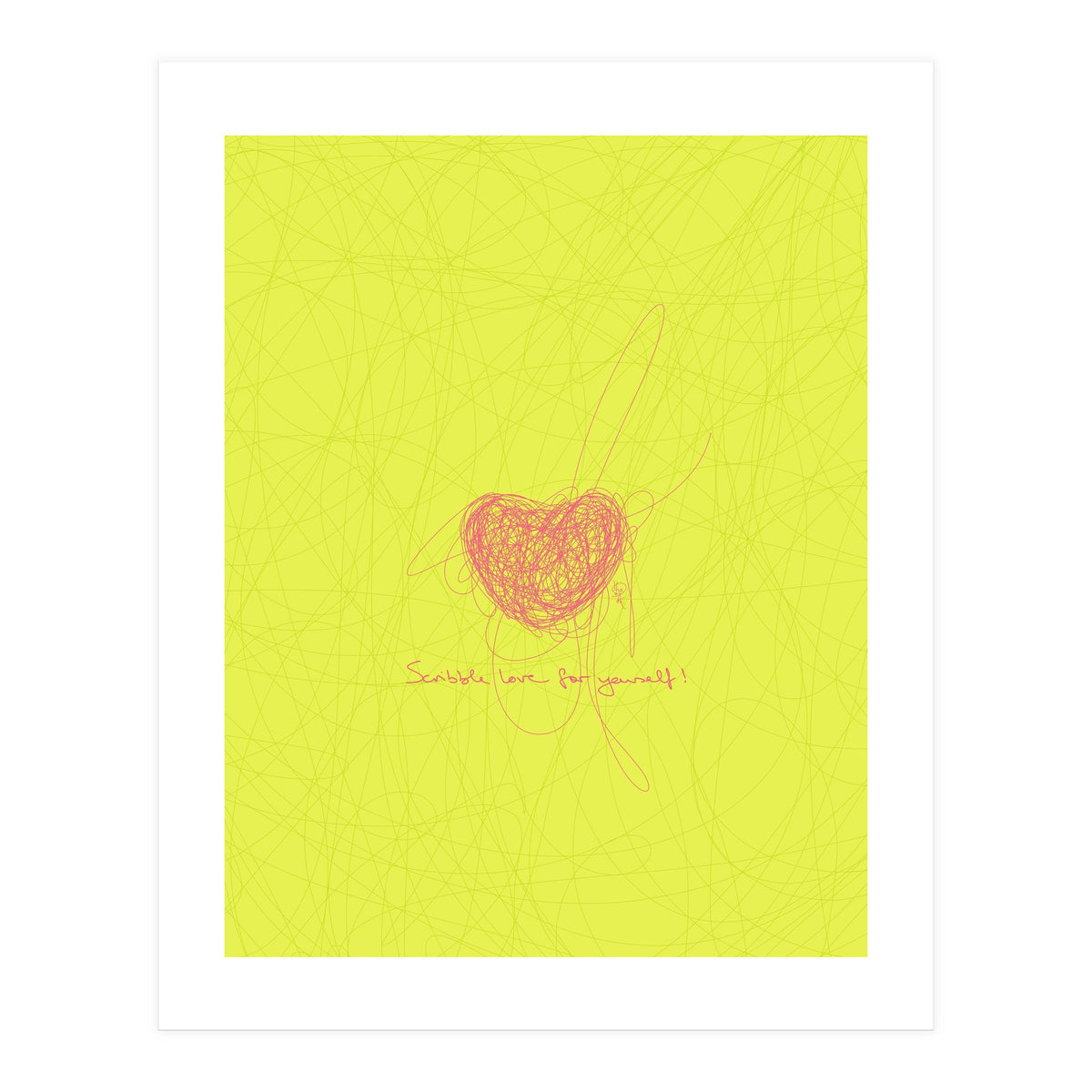 Sentimental Scribble 1 (Print Only)