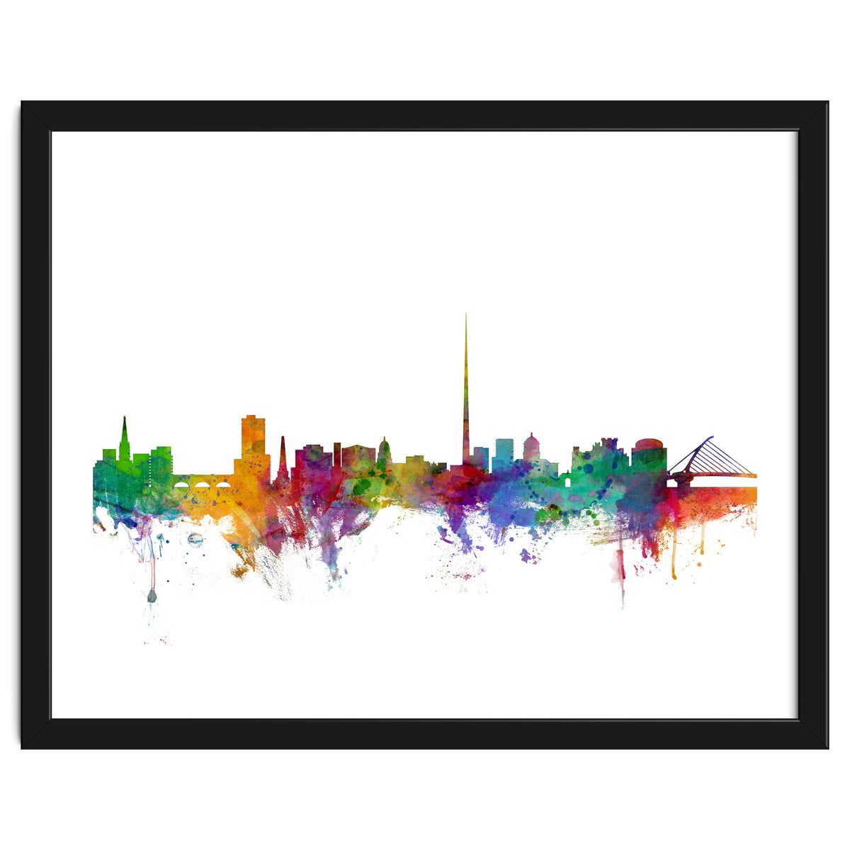 Dublin Ireland Skyline