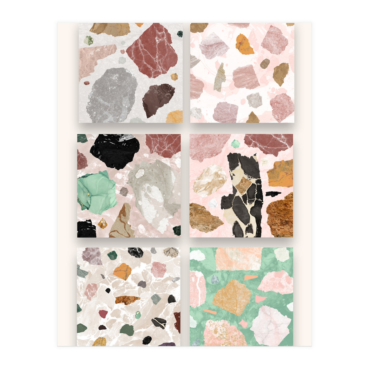 Heartstone - venetian terrazzo version 2 (Print Only)
