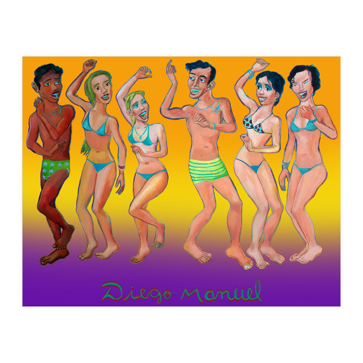 Playa Punta Mogotes 2 (Print Only)