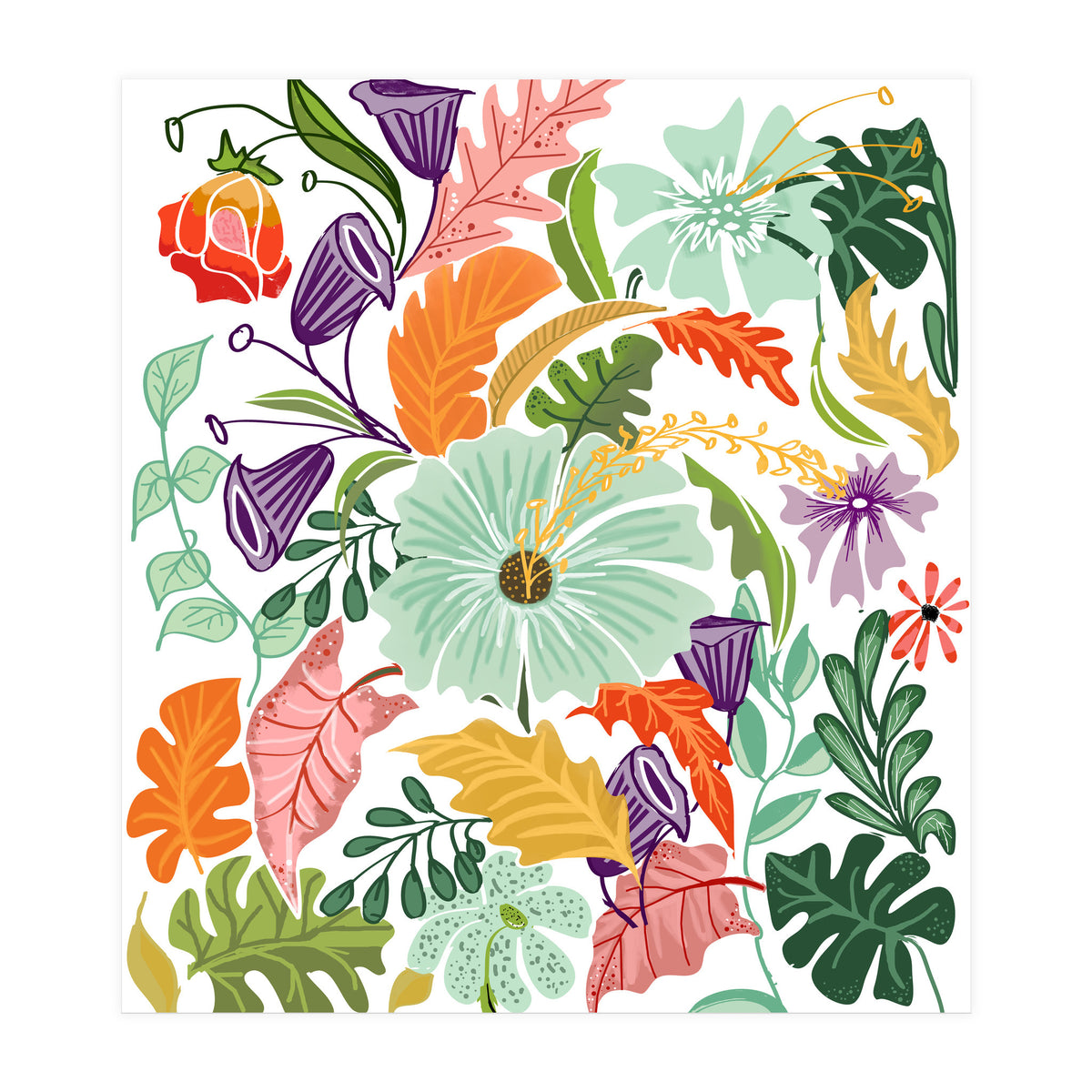 Hello Tropical (Print Only)