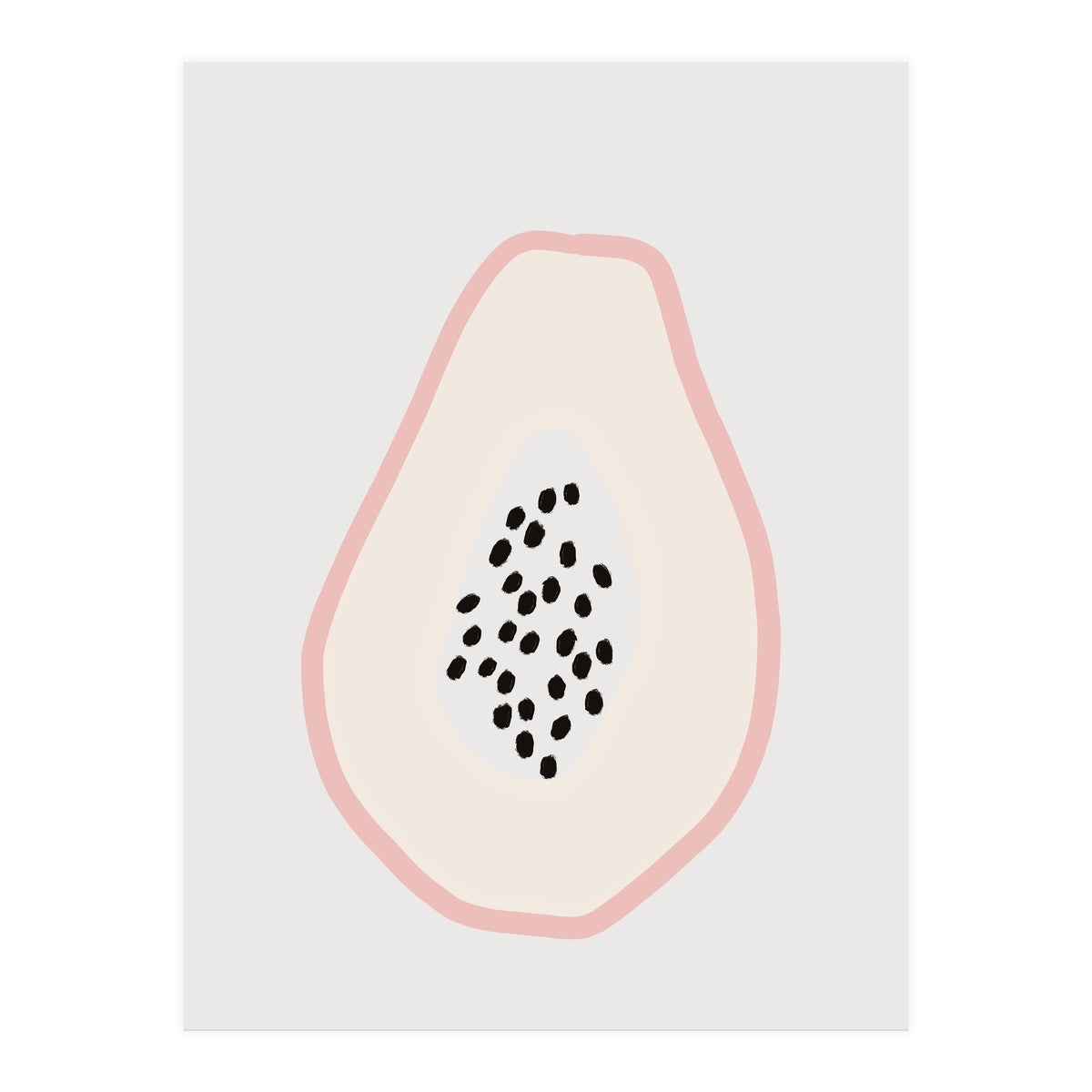 Pink Papaya (Print Only)