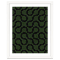 My Favorite Geometric Patterns No.33 - Deep Green