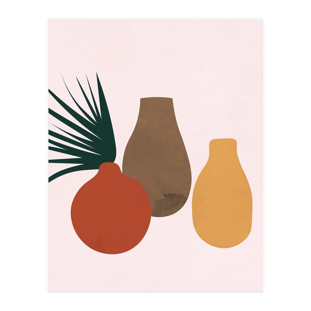 Abstract Pottery Minimal Boho (Print Only)