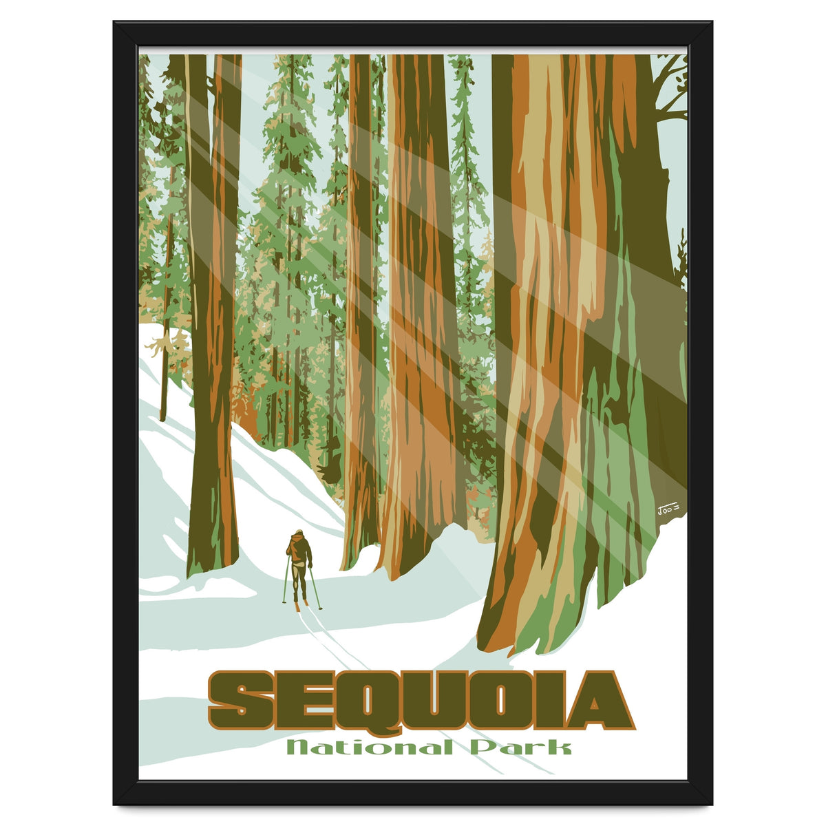 Sequoia National Park Poster