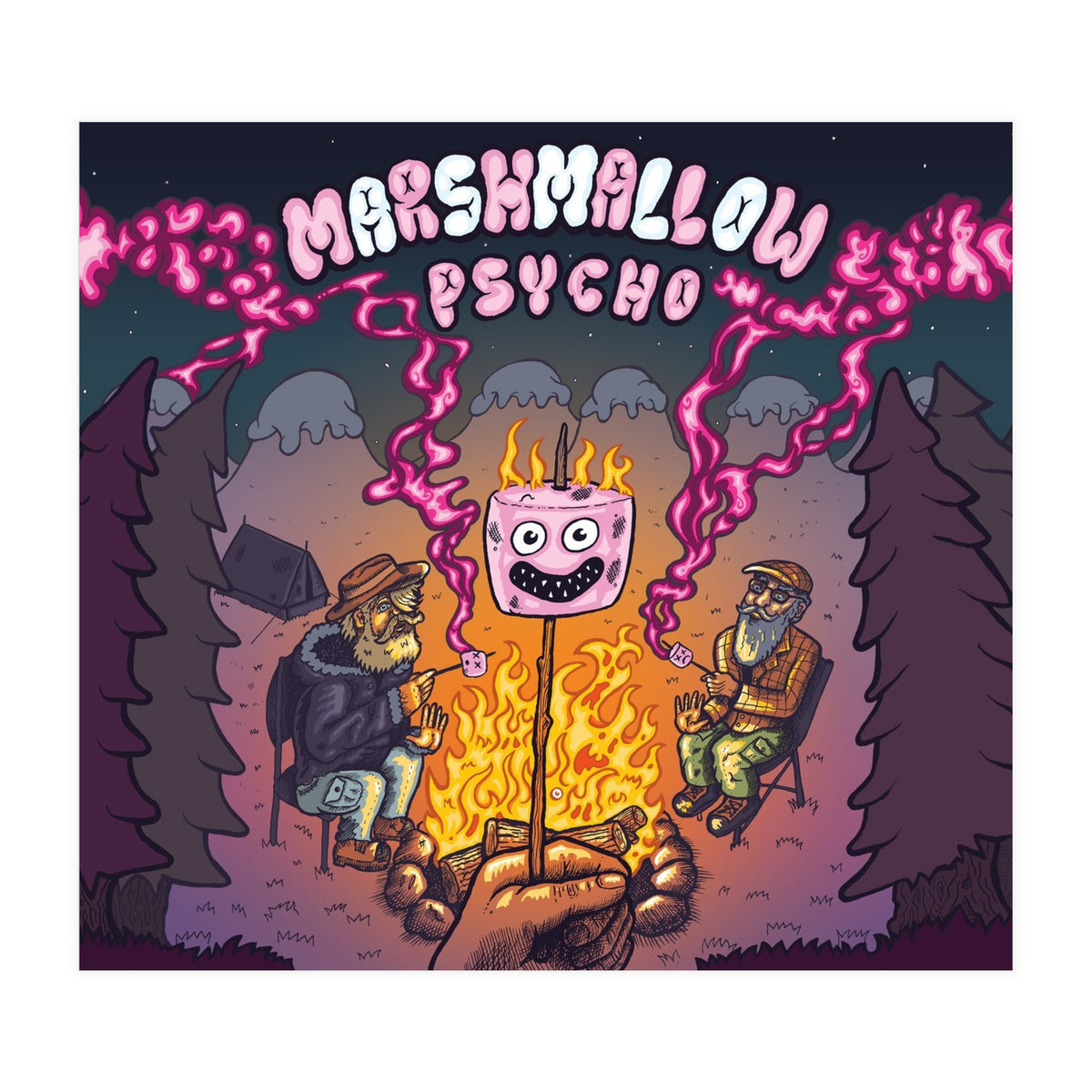 Marshmallow Psycho 12.3% ABV Bourbon Barrel Aged Marshmallow Stout (Print Only)