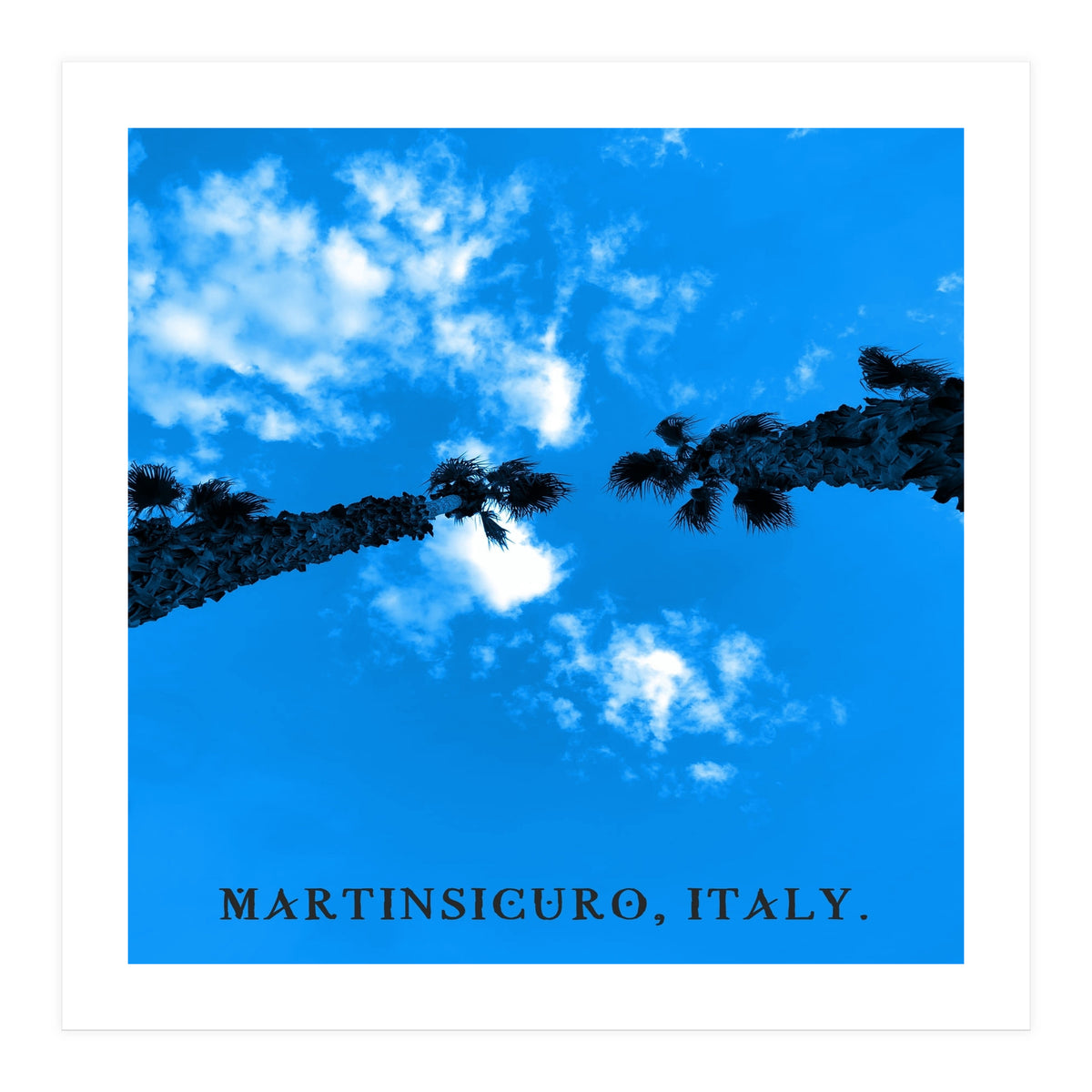 Trees And Sky In MartinSicuro (Print Only)