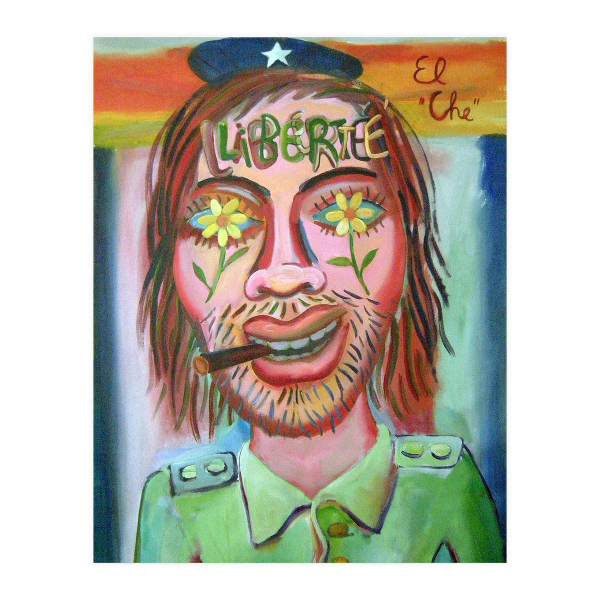 Che Guevara Y Margaritas 2 (Print Only)