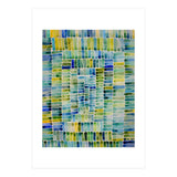 Abstract rectangle pattern in green (Print Only) thumbnail