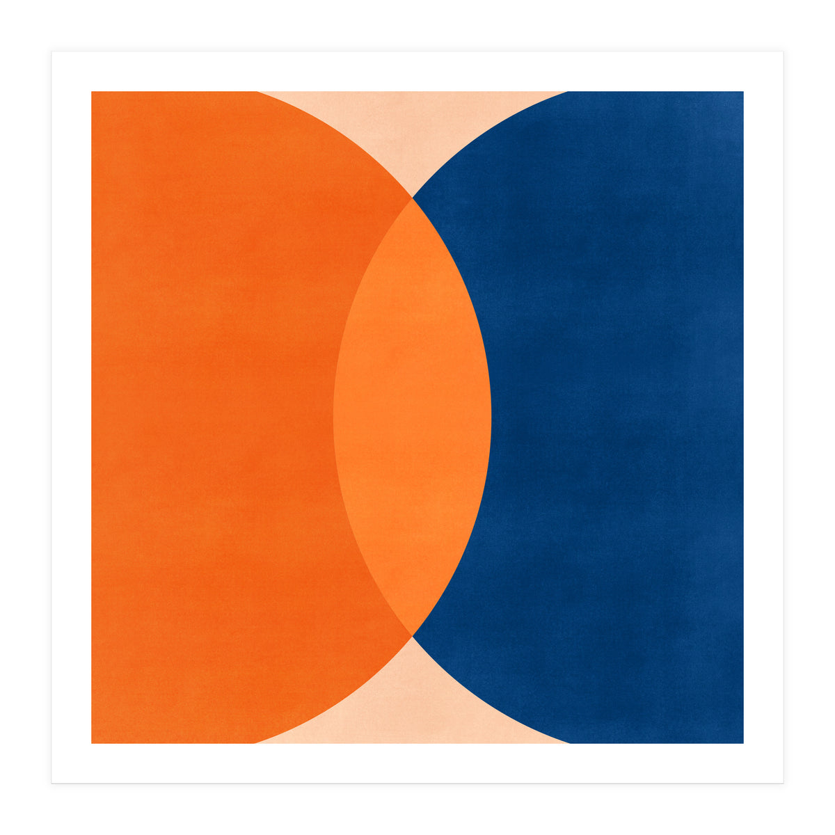 Sun Moon Abstract (Print Only)