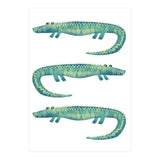 Alligator Trio (Print Only) thumbnail