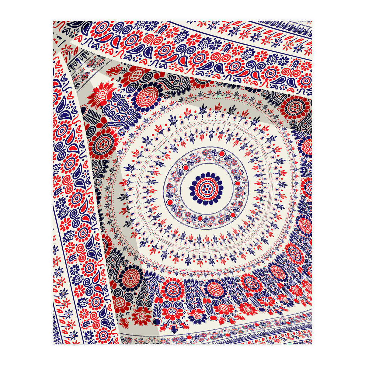 Romanian embroidery background 41 (Print Only)