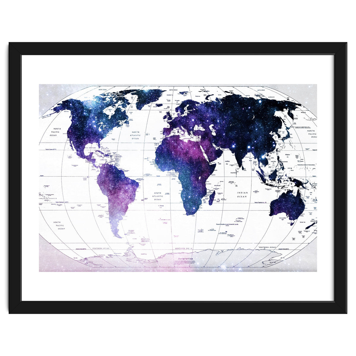 ALLOVER THE WORLD-Galaxy map