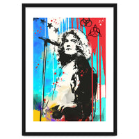 Robert Plant pop art poster