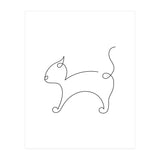 One Line Cat (Print Only) thumbnail